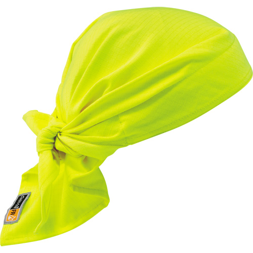 Foulard de refroidissement ingifug&eacute; en triangle Chill-Its 6710FR, Jaune lime haute visibilit&eacute; Action Paper