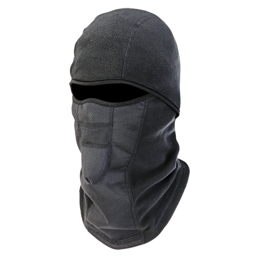 N-Ferno&reg; 6823 Wind-proof Hinged Balaclava, Fleece, Black Action Paper