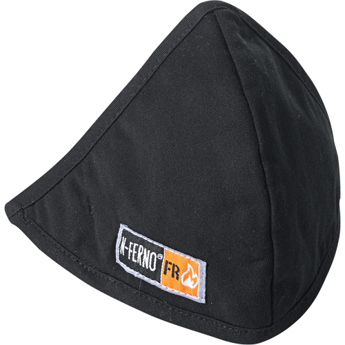 N-Ferno 6872 Two-Layer FR Winter Liner Mouthpiece, Black, Cotton/Fleece/Modacrylic Action Paper