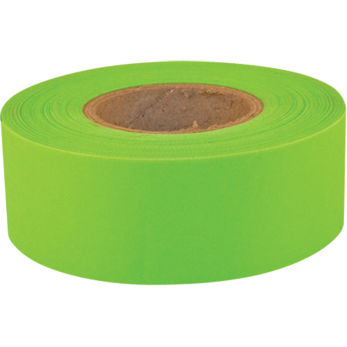 Ruban de signalisation Sub-Zero, 1,2" la x 150' lo, Lime fluorescent Action Paper