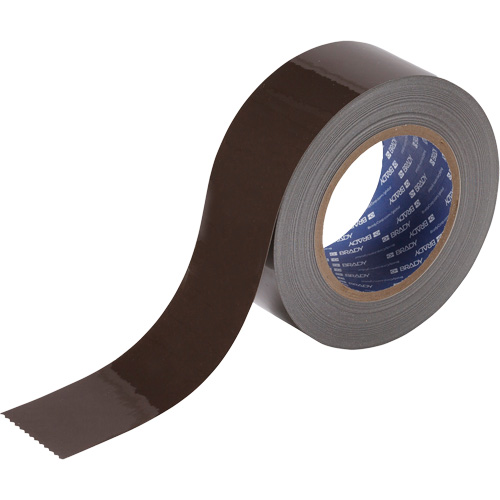 Ruban de marquage pour planchers ToughStripe, 2" x 100', Polyester, Brun Action Paper
