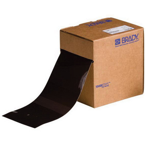 Ruban de marquage pour planchers ToughStripe, 4" x 100', Polyester, Brun Action Paper