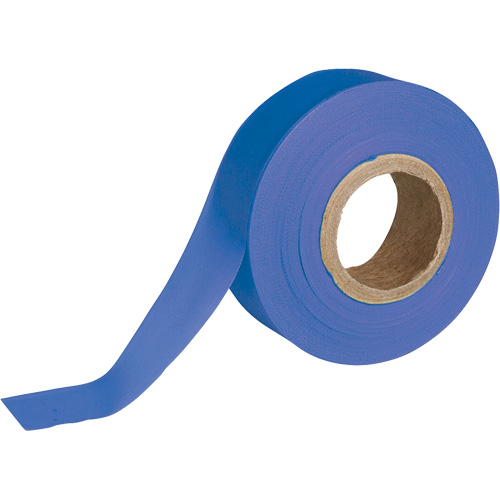 Flagging Tape, 1.188" W x 150' L, Blue Action Paper