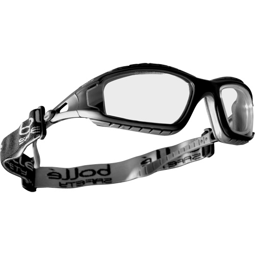 Tracker Safety Glasses, Clear Lens, Anti-Fog/Anti-Scratch, Meets/Exceeds CSA Z94.3 Action Paper
