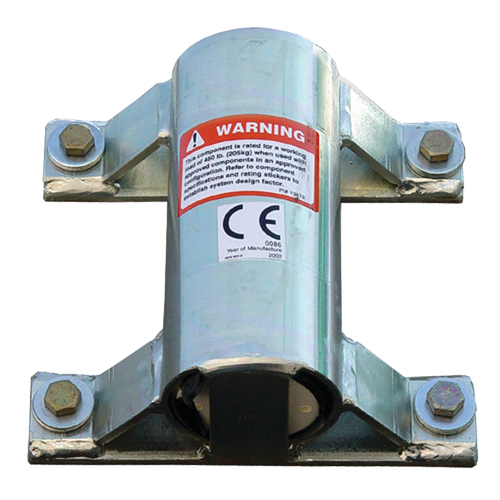 Base &agrave; davier pour collier de passage pour installation murale DBI-SALA Advanced Action Paper