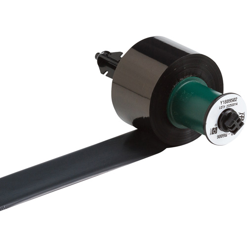 Ruban imprimable de s&eacute;rie R6000, 1,57" x 984', Noir Action Paper