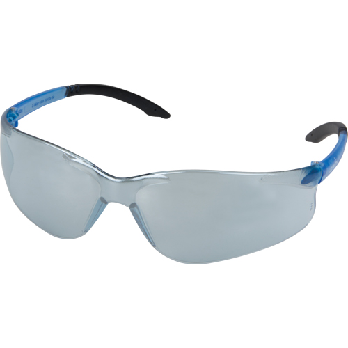 Lunettes de s&eacute;curit&eacute; s&eacute;rie Z2400, Lentille Bleu/Miroir int&eacute;rieur/ext&eacute;rieur, Anti-&eacute;gratignures, ANSI Z87+/R&eacute;pond ou surpasse la norme CSA Z94.3 Action Paper