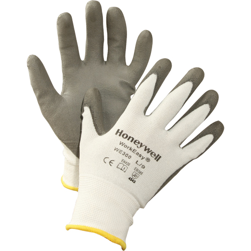 WorkEasy Gloves, 10/X-Large, 13 Gauge, Polyurethane Coated, ANSI/ISEA 105 Level 3 Action Paper