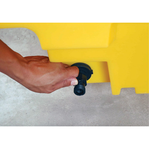 Ultra-Rack Sump&reg;, 51.5" L x 51.5" W x 12" H, 66 US gal. Capacity Action Paper