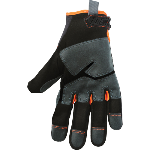 ProFlex&reg; 810 Reinforced Utility Gloves, Synthetic Palm, Size Small Action Paper
