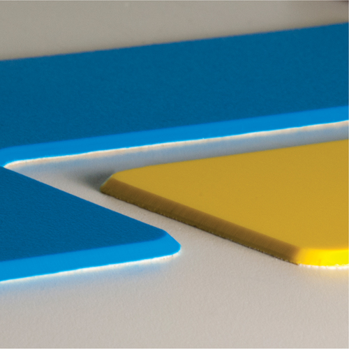 Marqueurs all&eacute;g&eacute;e/5S Armor Stripe, T, 6" lo x 6" la, Noir, Plastique Action Paper