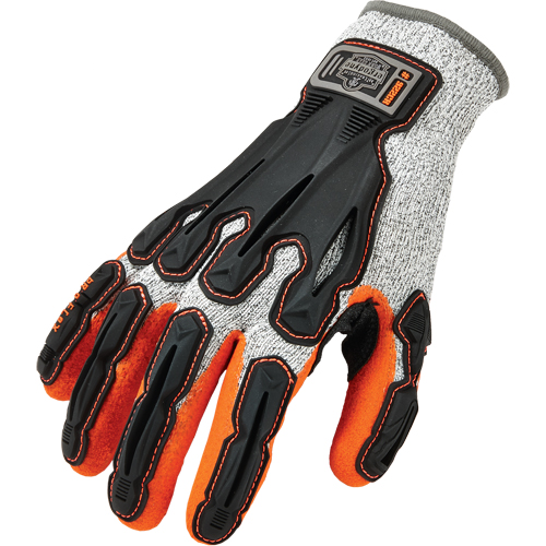Gants ProFlex 922CR &agrave; r&eacute;duction d'impact dorsal, Petit, Paume en Synth&eacute;tique, Poignet Poignet en tricot Action Paper