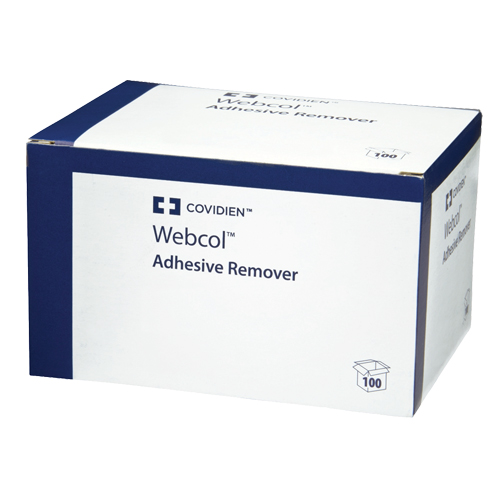 Skin Adhesive Remover Wipes Action Paper