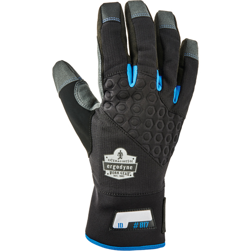 Gants utilitaires thermiques renforc&eacute;s ProFlex 817, Paume Su&egrave;de, Taille Petit Action Paper