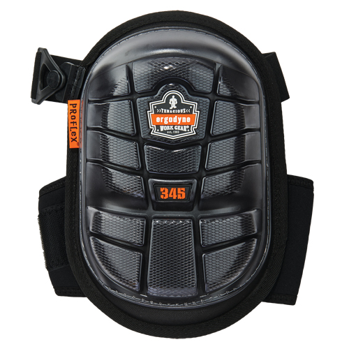 ProFlex&reg; 345 Knee Pad, Buckle Style, Gel Caps, Foam/Gel Pads Action Paper