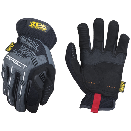 M-Pact&reg; Gloves, Small, Grain Leather Palm, Slip-On Cuff Action Paper