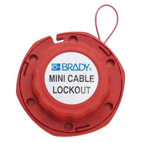Mini Cable Lockout, 8' Length Action Paper