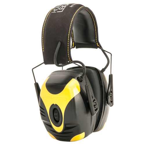 Impact&reg; Pro Industrial Earmuffs, Headband, 30 NRR dB Action Paper