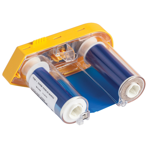 Rubans pour BMP61, Polyester, Bleu, Largeur de 2" Action Paper