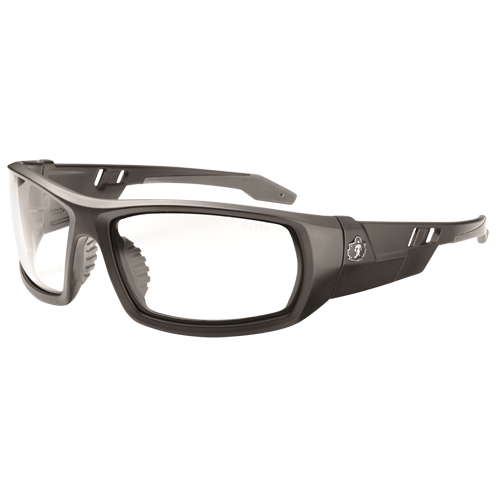 Skullerz&reg; Odin Safety Glasses, Clear Lens, Anti-Fog/Anti-Scratch, ANSI Z87+/Meets/Exceeds CSA Z94.3 Action Paper