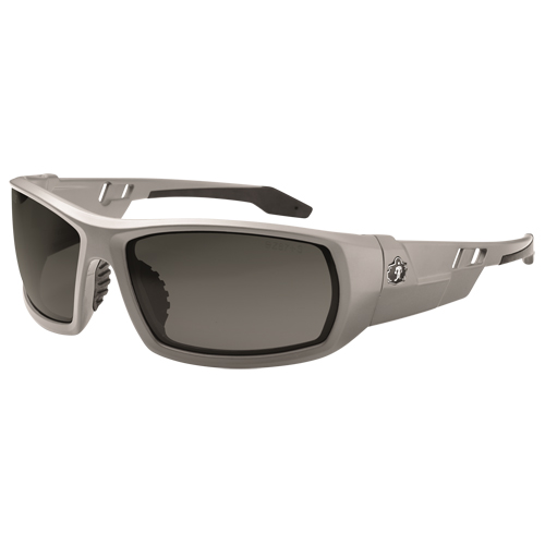Skullerz&reg; Odin Safety Glasses, Grey/Smoke Lens, Anti-Fog/Anti-Scratch, ANSI Z87+/Meets/Exceeds CSA Z94.3 Action Paper