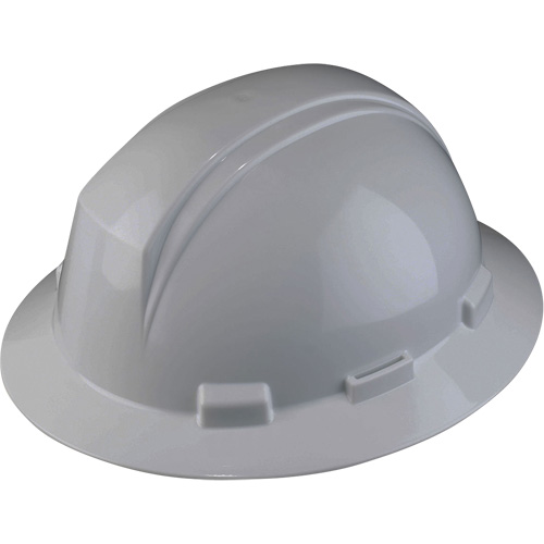 North&reg; Kilimanjaro Full Brim Hardhat, Meets CSA Type 1, Ratchet Suspension, Non-Vented Action Paper