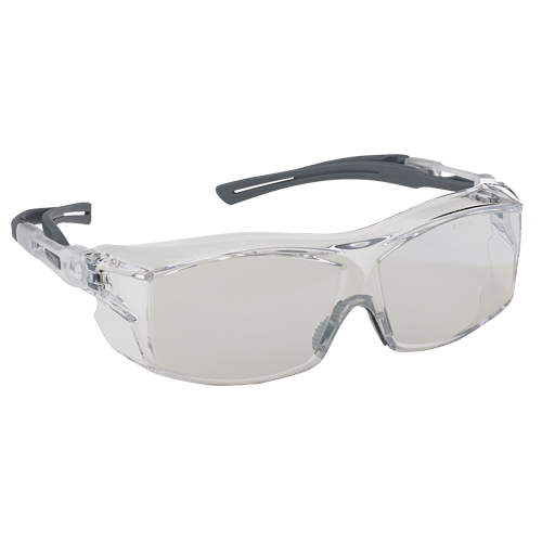 Lunettes de s&eacute;curit&eacute; s&eacute;rie Extra OTG Dynamic, Lentille Miroir int&eacute;rieur/ext&eacute;rieur, Antibu&eacute;e/Anti-&eacute;gratignures, ANSI Z87+/R&eacute;pond ou surpasse la norme CSA Z94.3 Action Paper