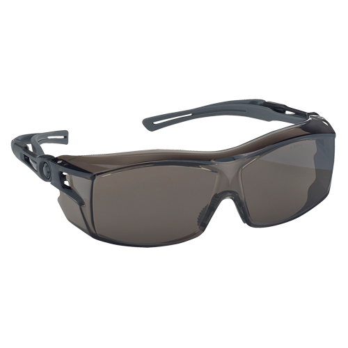 Dynamic OTG Extra Series Safety Glasses, Smoke Lens, Anti-Fog/Anti-Scratch, ANSI Z87+/Meets/Exceeds CSA Z94.3 Action Paper