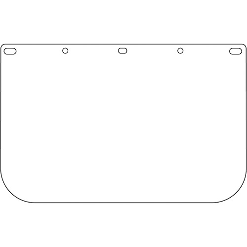 Visi&egrave;re d&eacute;coup&eacute;e &agrave; l'emporte-pi&egrave;ce Dynamic, PETG, Teinte Transparent Action Paper