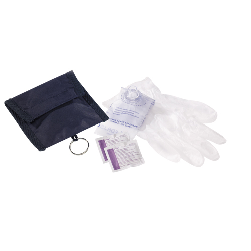 Dynamic CPR Kit, Single Use Faceshield, Class 2 Action Paper