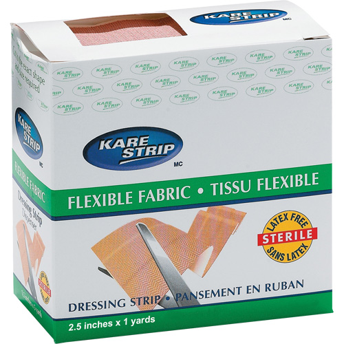 Pansement &eacute;lastique Dynamic, Rectangulaire/carr&eacute;e, 36", Tissu, Non st&eacute;rile Action Paper