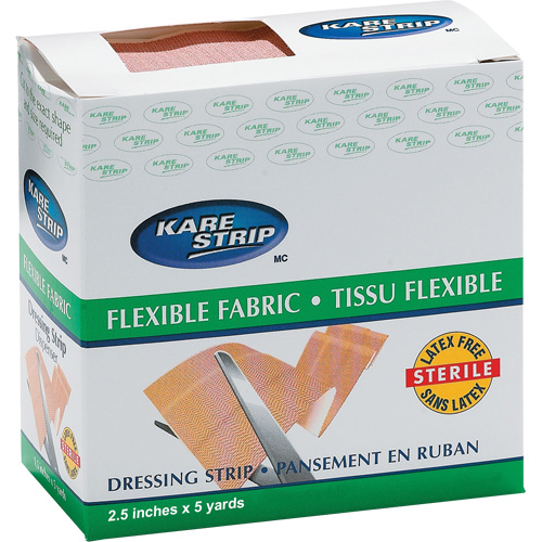 Pansement &eacute;lastique Dynamic, Rectangulaire/carr&eacute;e, 180", Tissu, Non st&eacute;rile Action Paper
