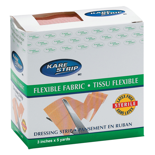 Dynamic Elastic Dressing Bandage, Rectangular/Square, 180", Cloth/Fabric, Non-Sterile Action Paper