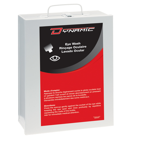 Douche oculaire avec solution isotonique Dynamic, Double Action Paper