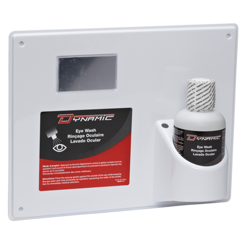 Dynamic Eyewash Station with Isotonic Solution, Single Action Paper