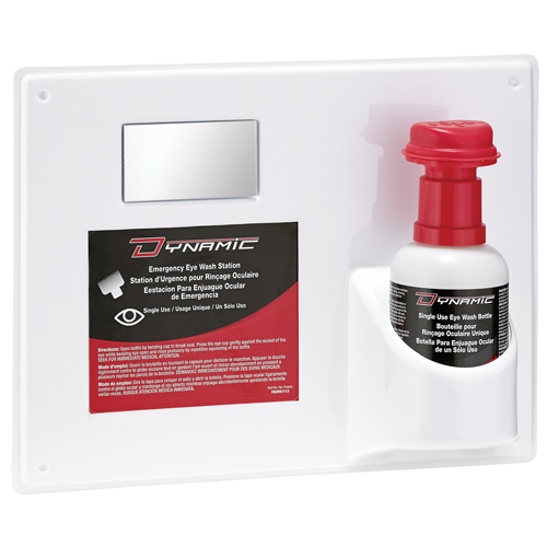 Dynamic Eyewash Station with Isotonic Solution, Single Action Paper
