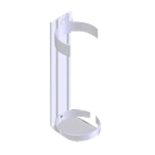 Support en plastique pour v&eacute;hicule de solution Bio Med Wash Dynamic Action Paper