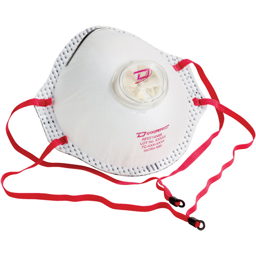 Respirateurs jetables Dynamic, N95, Certifi&eacute; NIOSH, Taille unique Action Paper
