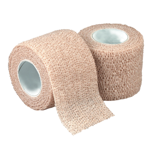 Dukal Bandage, Cut to Size L x 1" W, Class 1, Self-Adherent Action Paper