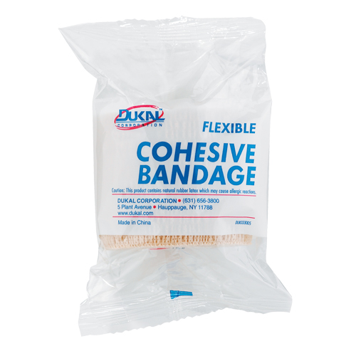 Dukal Bandage, Cut to Size L x 2" W, Class 1, Self-Adherent Action Paper