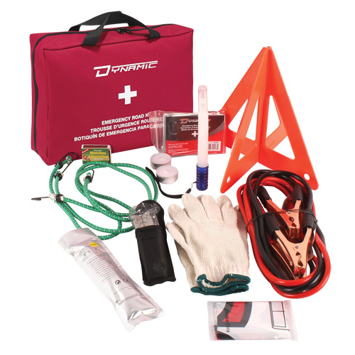Trousse de premiers soins pour urgence routi&egrave;re Dynamic, Dispositif m&eacute;dical Classe 1, Sac en nylon Action Paper