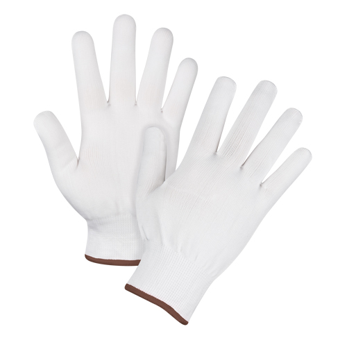 Gants tricot&eacute;s sans couture, Polyester, Calibre 15, Hommes Action Paper