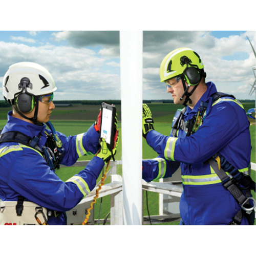 Serres-t&ecirc;te isol&eacute;s &eacute;lectroniquement Peltor, Fixation pour casque, 31 NRR dB Action Paper