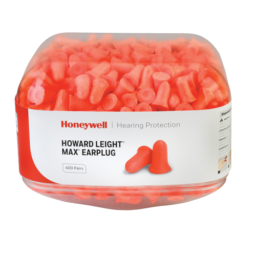 Howard Leight Maximum Earplugs, Bulk - Canister Action Paper