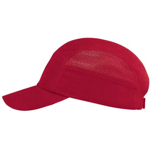 Casquette antichocs Grand Slam II de North, Rouge Action Paper