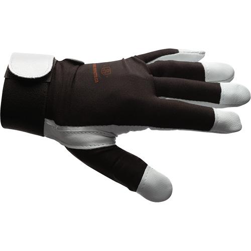 IMPACTO&reg; AIRGEL Glove, Size Large, Pearl Leather Palm Action Paper