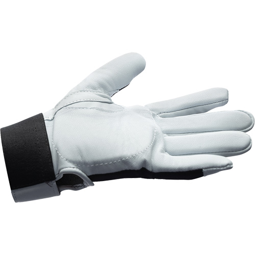 IMPACTO&reg; AIRGEL Glove, Size Large, Pearl Leather Palm Action Paper