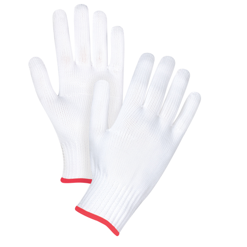 Gants tricot&eacute;s sans couture, Polyester, Calibre 10, Petit Action Paper