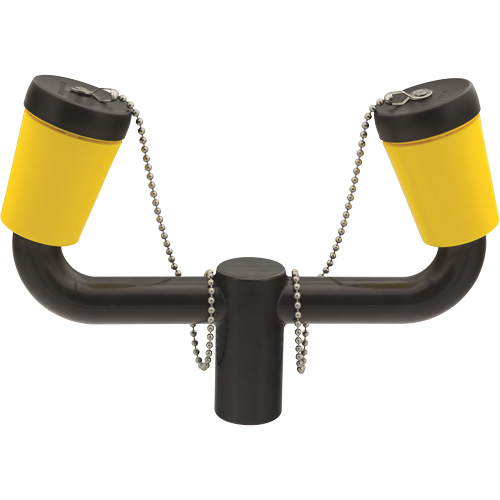 Ensemble de pommeaux doubles pour douche oculaire Action Paper