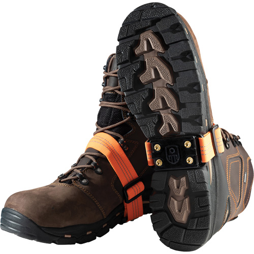 Mid-Cleat Traction Device, Brass, Stud Traction, One Size Action Paper